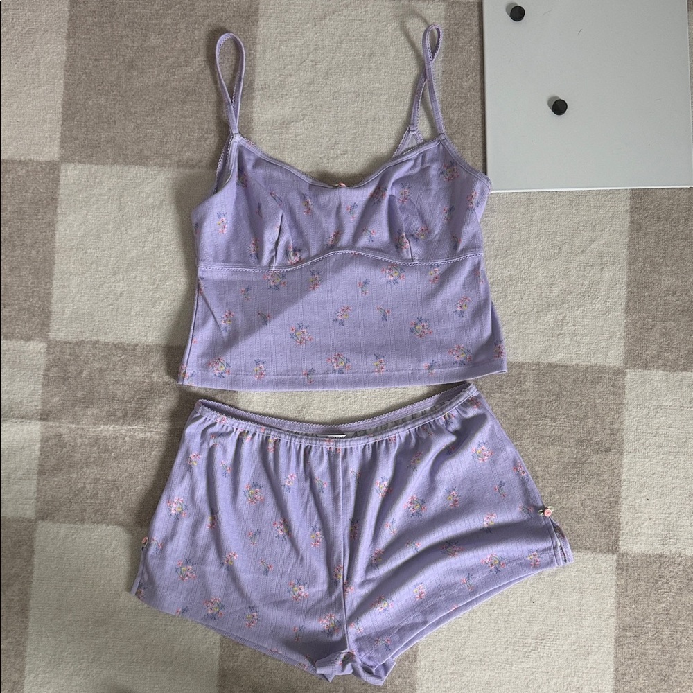 LOUNGE Tank & Short PJ Set